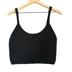 Aerie Crocheted Cropped Tank